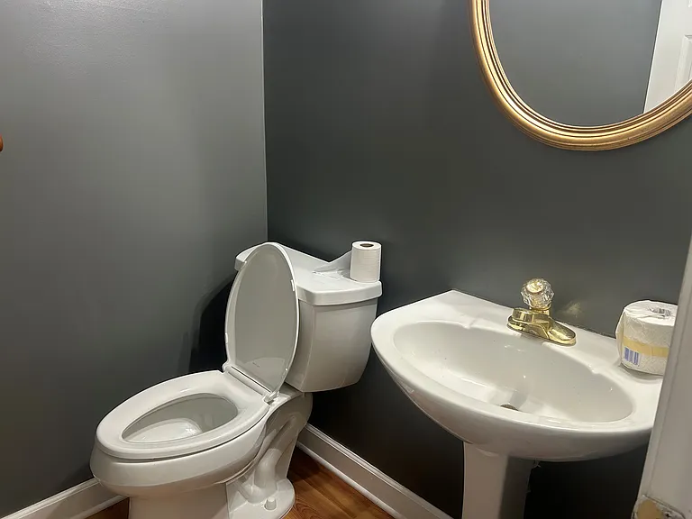Half-bath on first floor