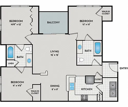 Floor plan Obsidian