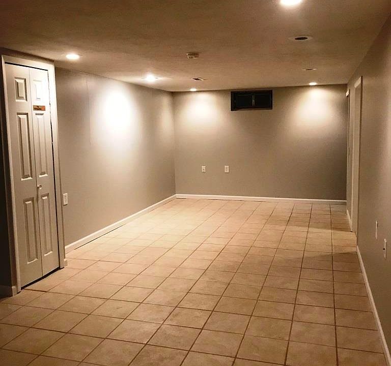 Basement family room