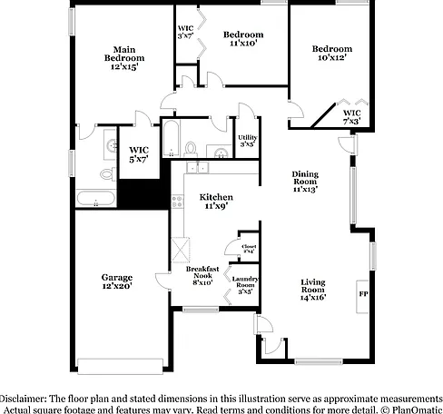 3 bed, 2.0 bath, 1322 sqft, $1,775 — Photo 2