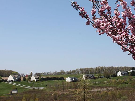 Beautiful rolling farm view