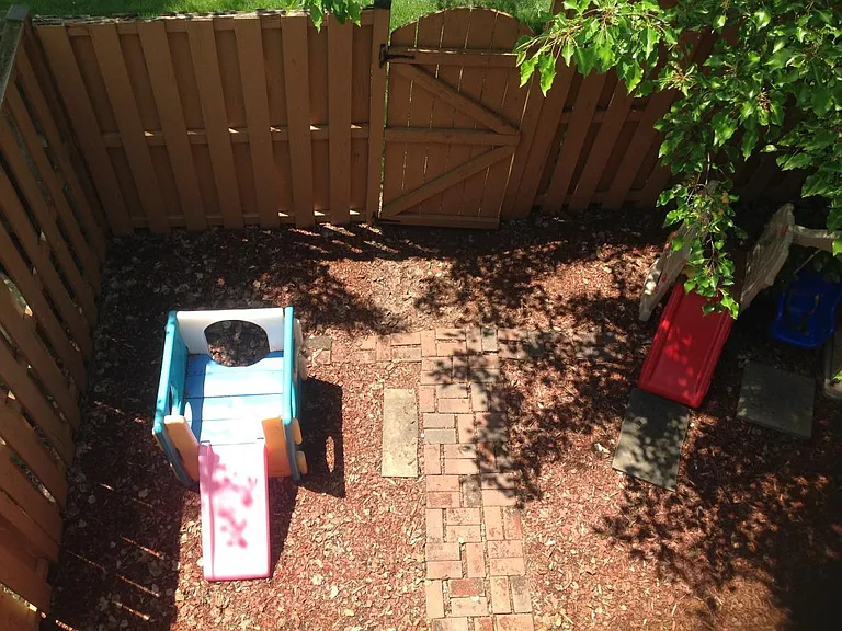 Fenced Backyard