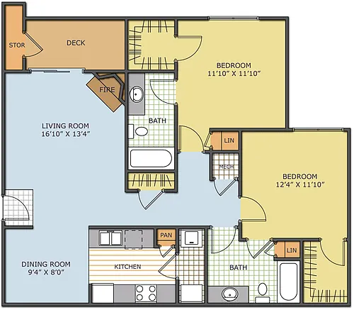 Floor plan Caswick