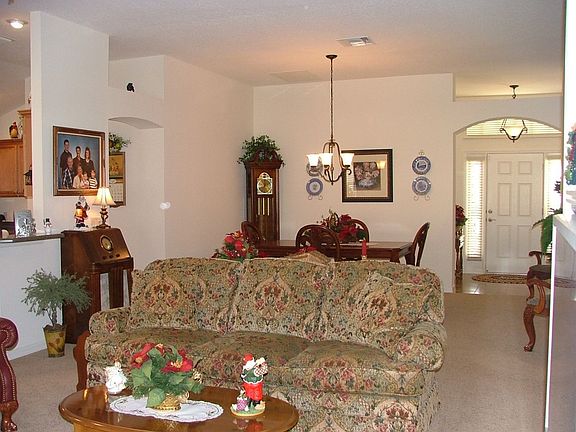 Large living/dining area...