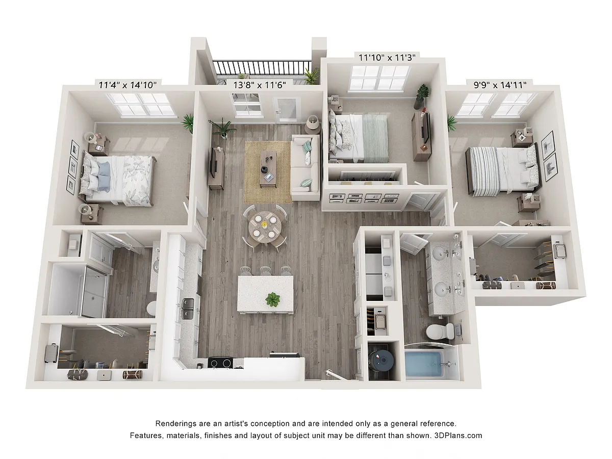 Floor plan C1