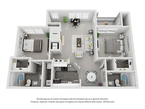 Floor plan The Mountain Brook