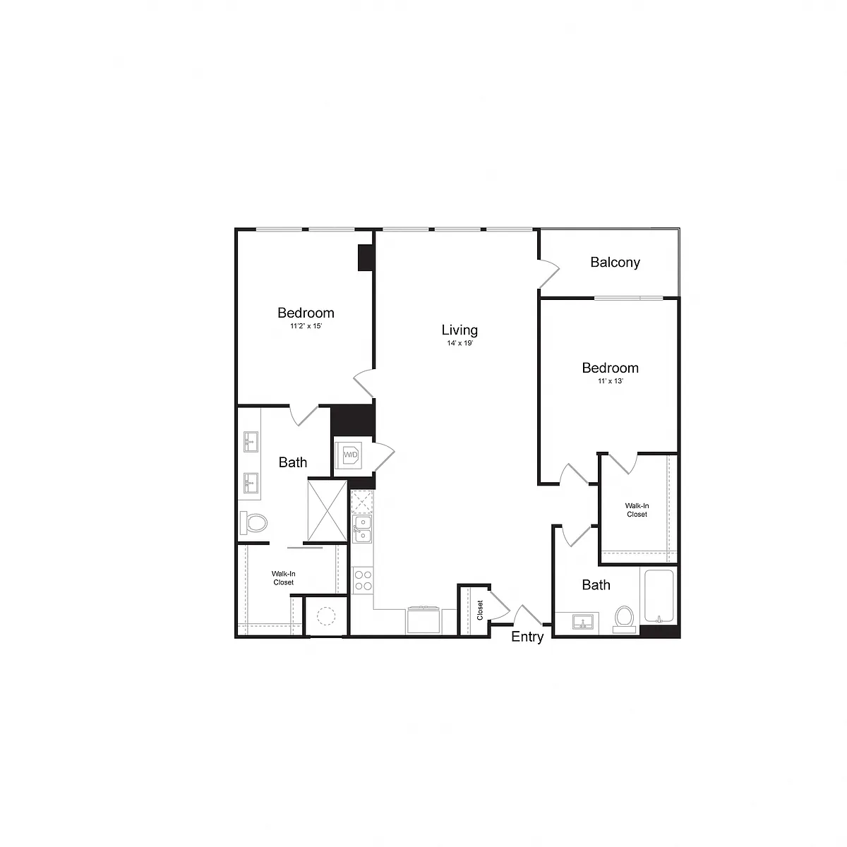 Floor plan B2