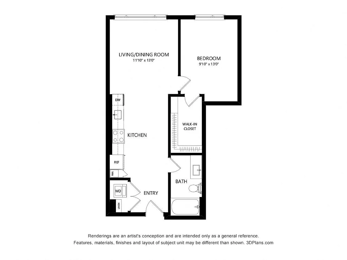 Floor plan A10J