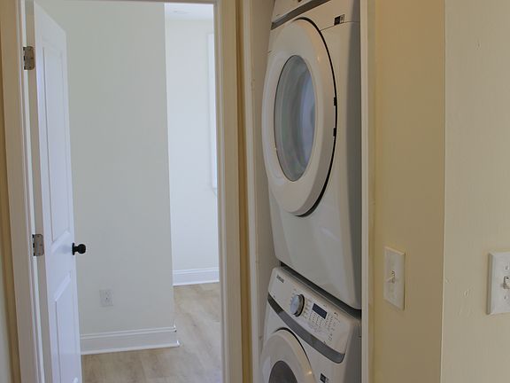 Second floor laundry 3rd bedroom