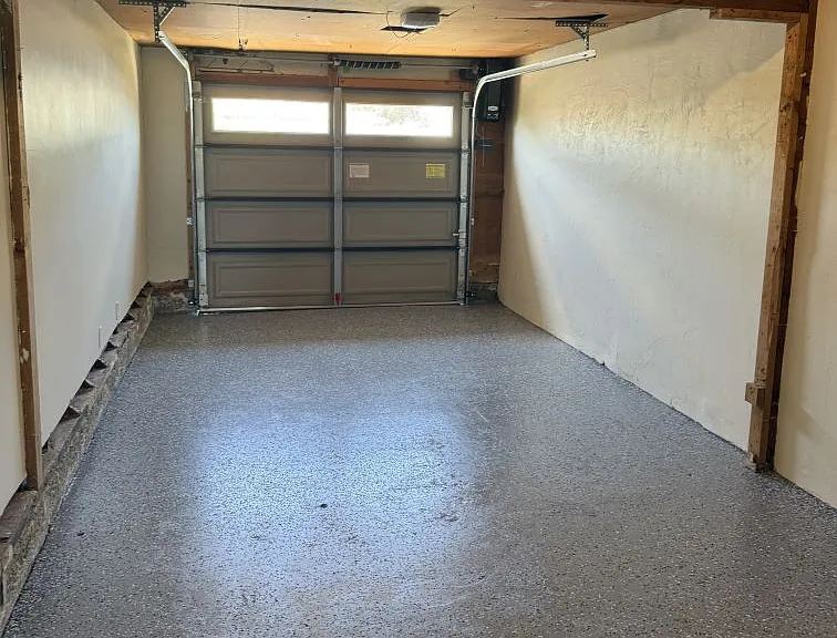 1-car garage with electric door opener