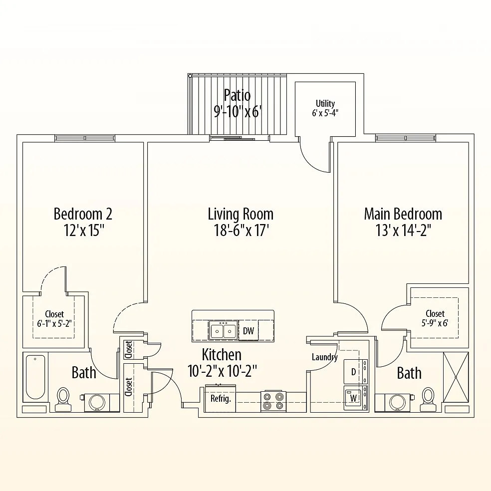 Floor plan Bbrv