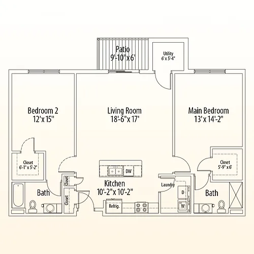 Floor plan Bbrv