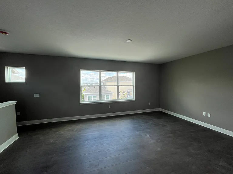 Space for bed and living area!