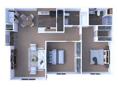 Floor plan The Jefferson