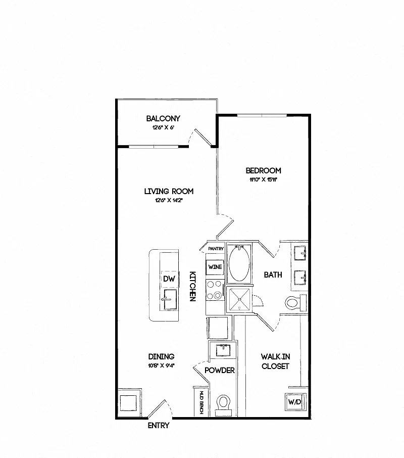 Floor plan A16