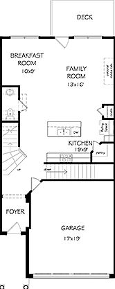 The Camden New Townhome, Legacy at the River Line, Mableton Georgia