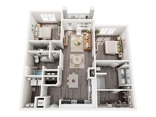 Floor plan B1