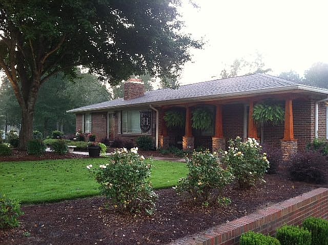 Irrigated front yard