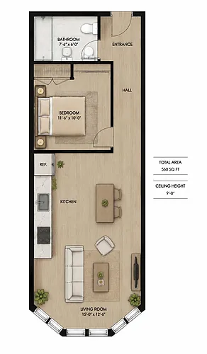 Floor plan The Skylight