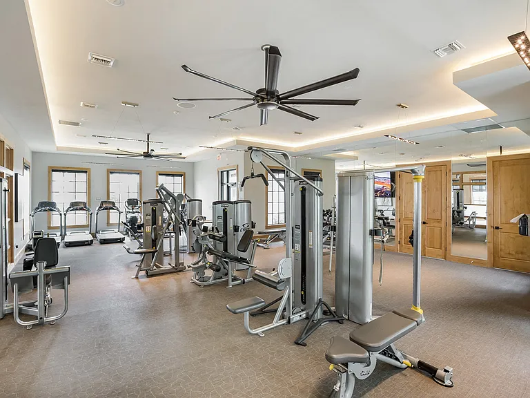 The 24-hour wellness center has a variety of cardio and strength training equipment to meet your fitness needs