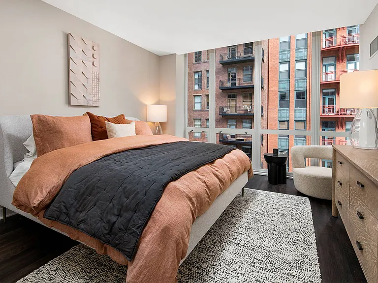 Floor to Ceiling Windows in Bedrooms