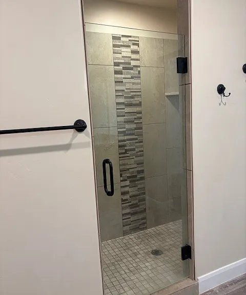 Master shower