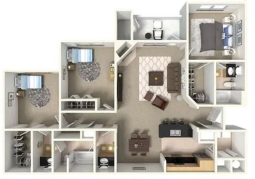 Floor plan Monterey