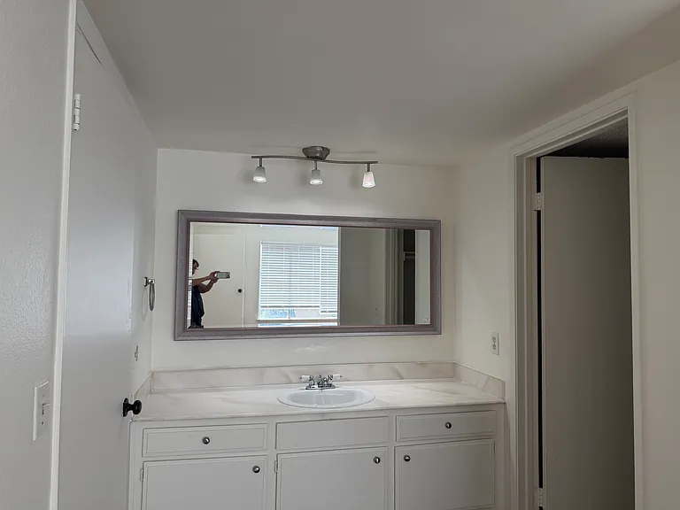 Bathroom in master bedroom downstairs