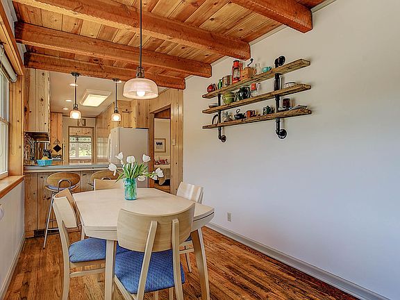 Dining room looking towards kitchen