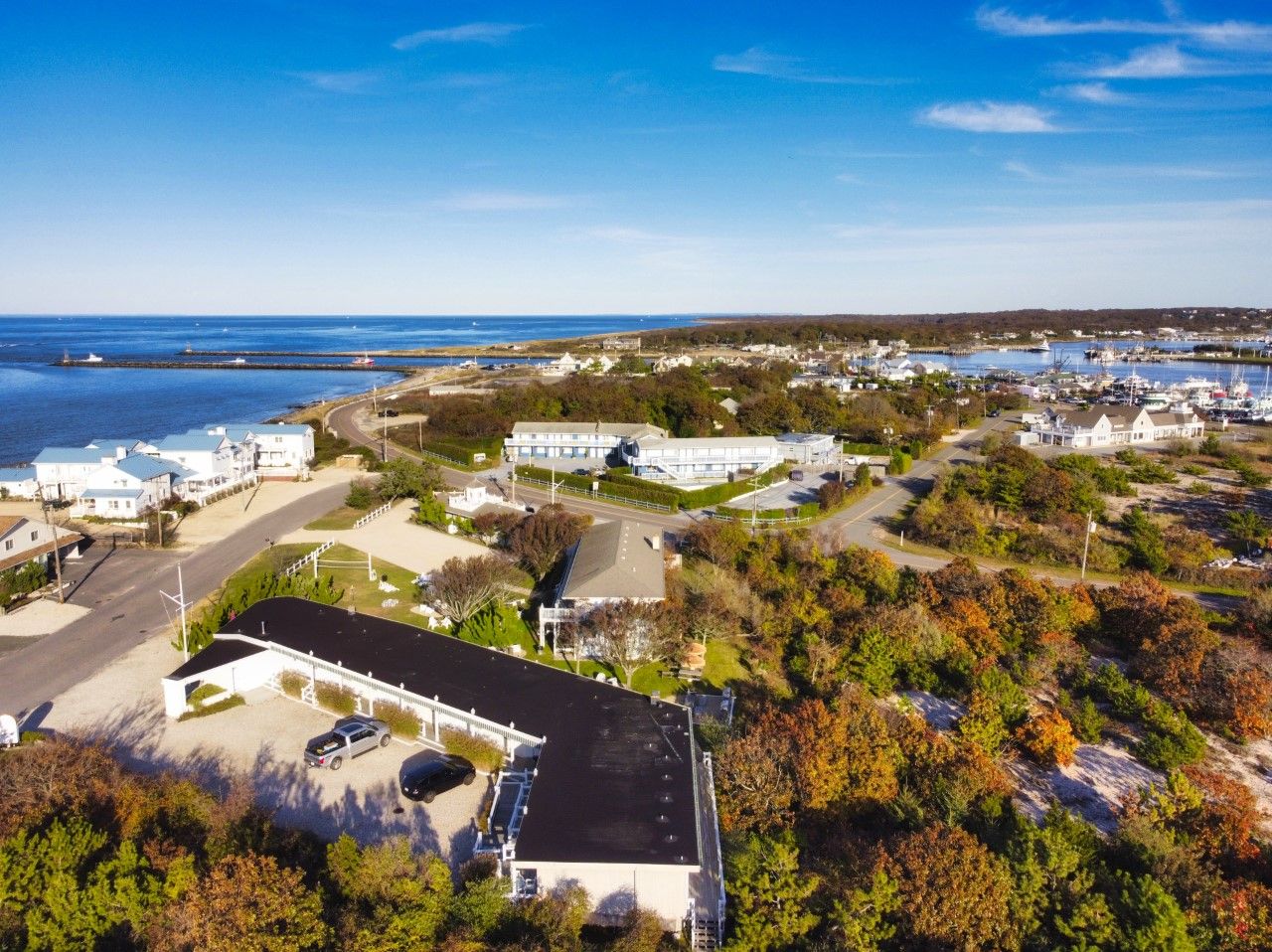  4 beachfront lots, one 1.17 acre Commercial zoned lot and one .46 acre Resort zoned lot included