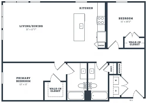 Floor plan B7