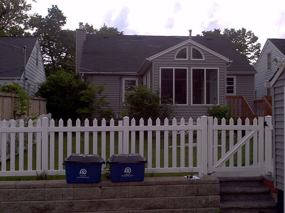 View from the alley.