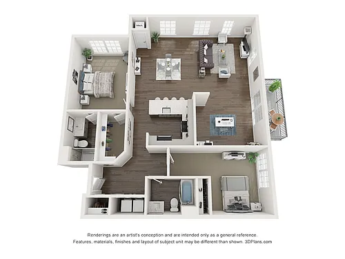 Floor plan D1