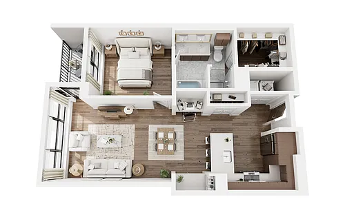 Floor plan A13