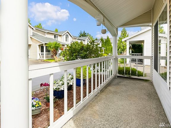 Lovely front porch for relaxing