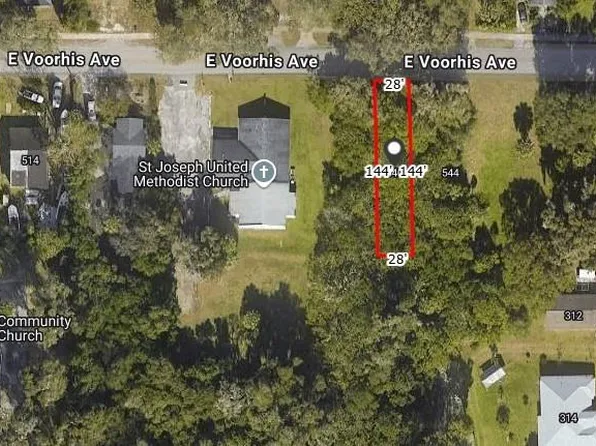 540 E Voorhis Ave Lot 4, Deland, FL 32724