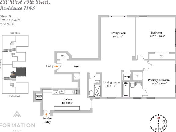 2nd image of 230 W 79th St Suite 114S