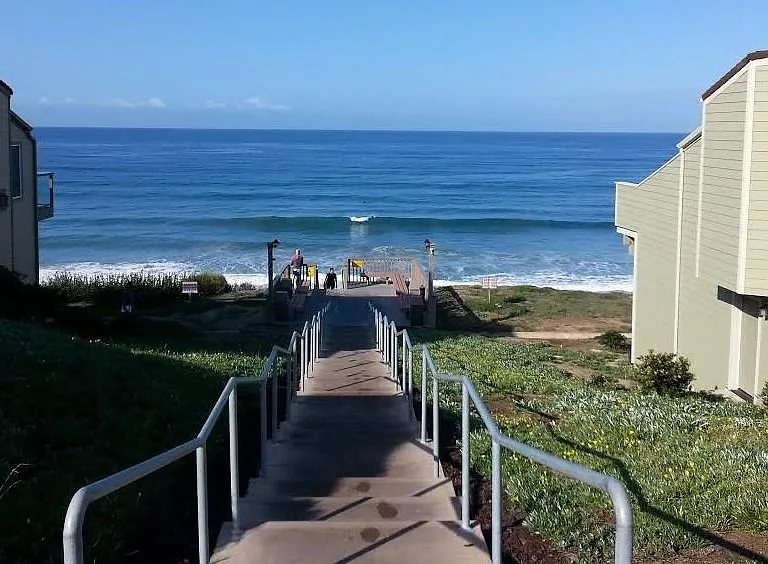 Private beach access