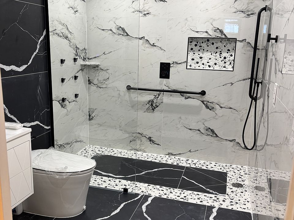 Basement bathroom