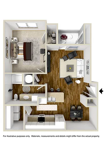 Floor plan The Sunset