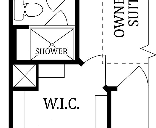 Second Floor Plan Optional Owner s Bath