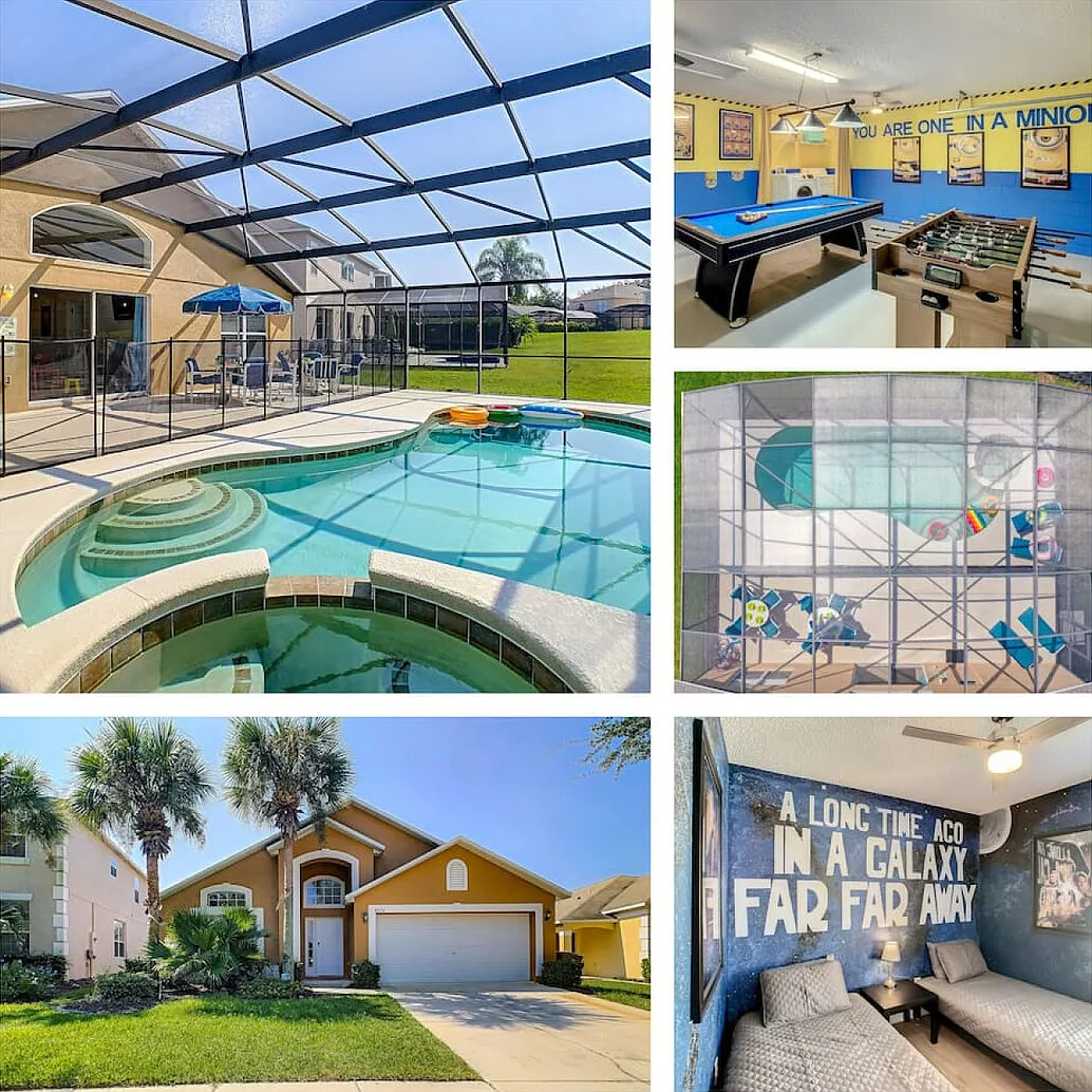 Themed Rooms with Private Pool in Kissimmee — Photo 3