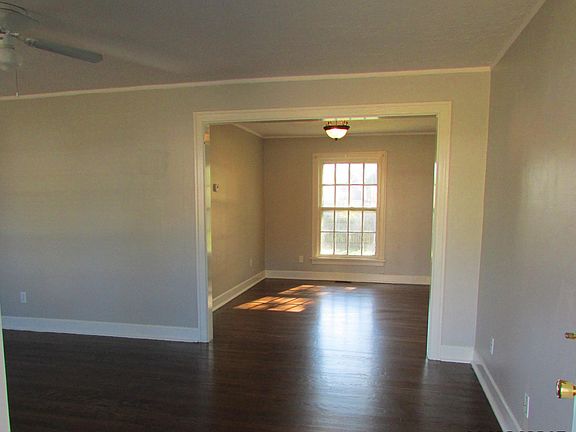 Living room looking into dining