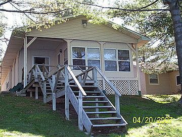 backside of house to lake