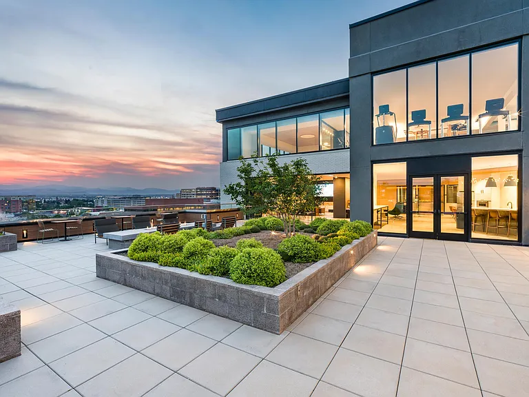 Rooftop terrace with scenic views and direct access to our indoor social spaces.