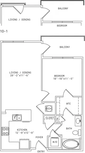 Floor plan 2-A1