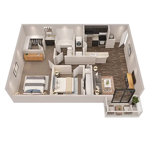 Floor plan The Boulder