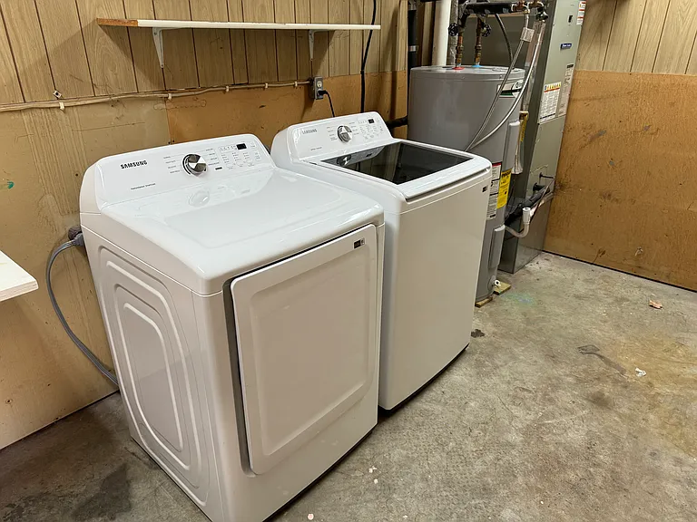Included Washer & Dryer