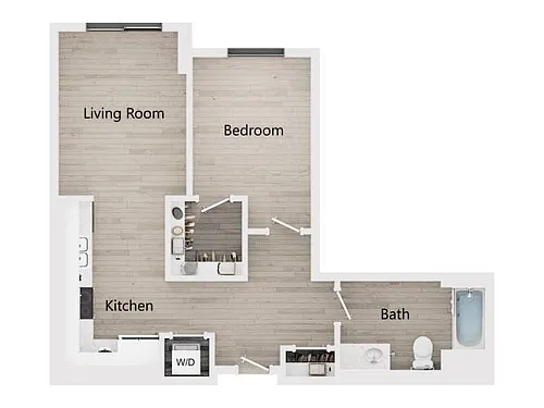 Floor plan B6