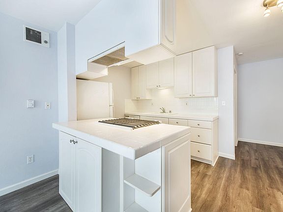 Kitchen has extra storage